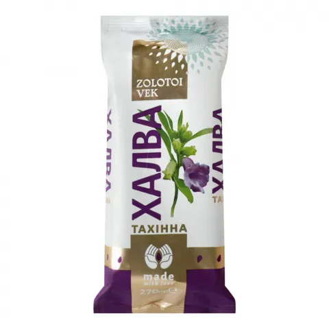 Халва Zolotoi Vek 270 г Тахінна