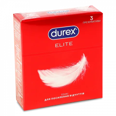Презервативи Durex 3 шт. Elite