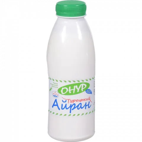 Айран Онур 0,5 л бут. Турецький б/лактозний