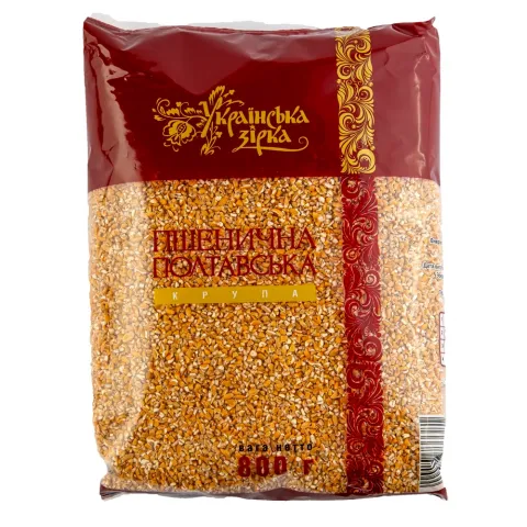 Крупа Українська Зірка Пшенична 800 г