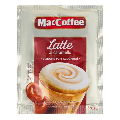 Кава Мак Кофе 22 г Латте Карамель