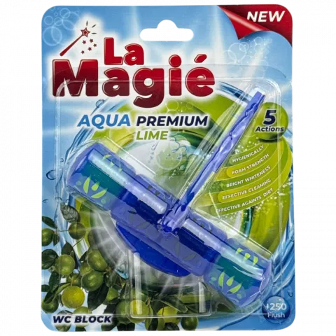 Освіж. д/унітазу La Magie 40 г Premium Лайм LMWB019 И624 (Туречина)