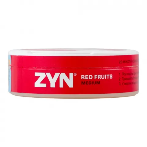 Нікотинові подушечки Zyn Red Fruits S2
