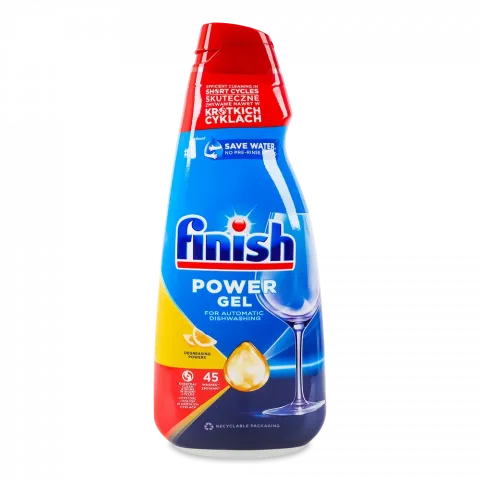 Гель Finish д/ ПММ 900 мл All in 1 Max Power Lemon