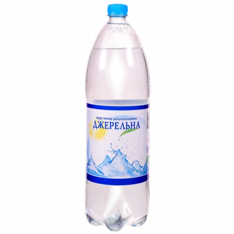 Вода Джерельна 2 л газ.