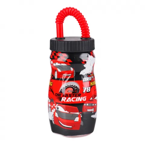 Пляшка для води з соломинкою Qlux пластик L-00681 И811 (Туреччина)