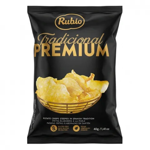 Чипси карт. Rubio 40 г Traditional Premium И357 (Іспанія)