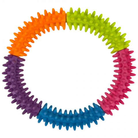 Іграшка для собак Кільце з шипами 15,3 см арт. X028 И066