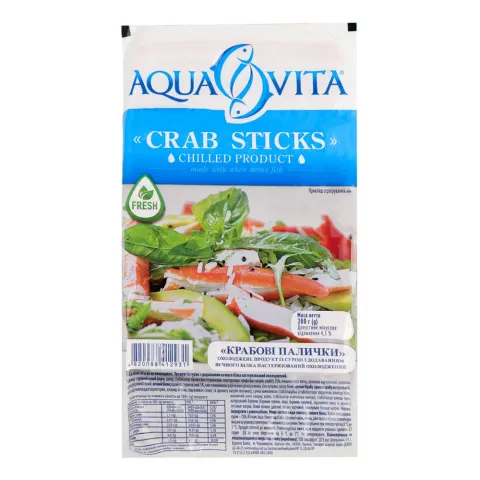 Краб пал Аквавіта 200 г охол.