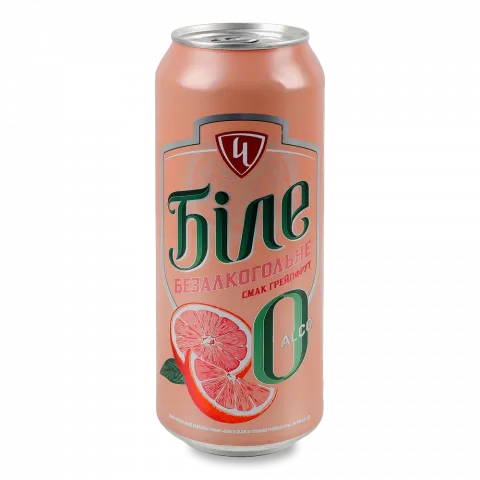 Пиво Чернігівське 0,5 л з/б б/алк. зі смаком грейпфруту