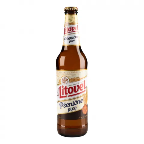 Пиво LITOVEL Psenicny 0,5 скл. лагер 4,7 И910
