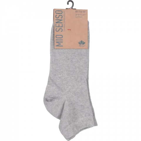 Шкарпетки чол. Mio Senso короткі C201R св. сірий 90/10, р. 44-46
