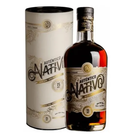 Ром Autentico Nativo 0,7л 15 років у тубусі 40 (Панама)