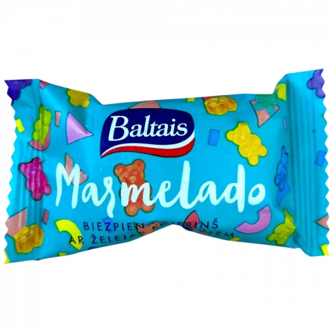 Сирок глаз. Baltais 38г Marmelado зі шматоч. желе (Латвія)