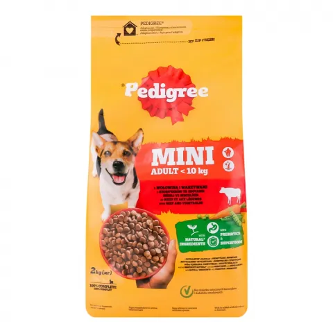 Корм д/собак Педігрі 2 кг д/малих Яловичина/ Овочі