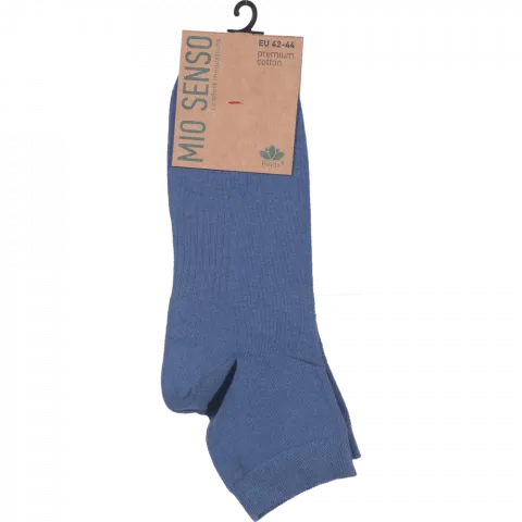 Шкарпетки чол. Mio Senso короткі C201R джинс, р. 42-44