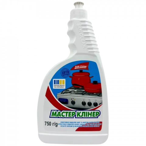 Засіб Сан Клін 750 мл Майстер Клінер д/видалення жиру (б/п)