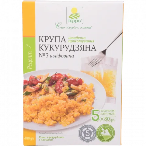 Крупа Терра Кукурудзяна 5х80 г