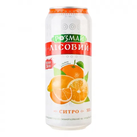 Напій б/алк. Розмай Лісовий 0,5 л з/б Ситро