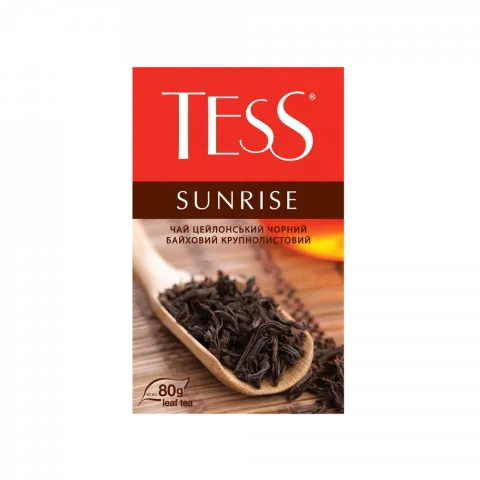 Чай Тесс 80 г г чорн. Sunrise
