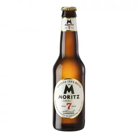 Пиво MORITZ 7 0,33л Лагер 5,5 скло И328 (Іспанія)