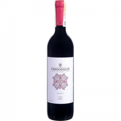 Вино Chigogidze Сапераві 0,75л сух. червон. 12  Грузія