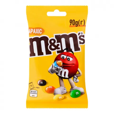 Шок драже М and М Maxi 82/90 г з арахісом16