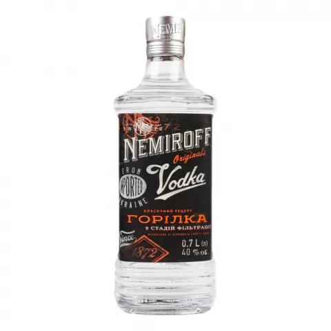 Горілка Неміров 0,7 л чорн.
