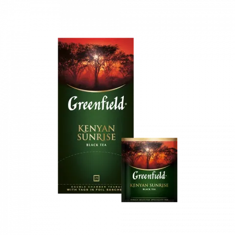 Чай Грінфілд 25 шт. Кенія Санрайс