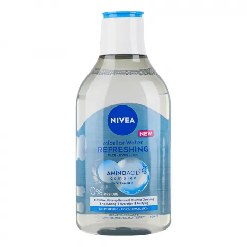 Вода міцелярна Nivea 400 мл 3в1 Освіжаюча