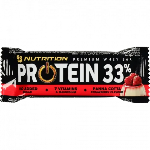 Батончик Санте 50 г протеїновий 33 полунична панна кота (Польща) И929