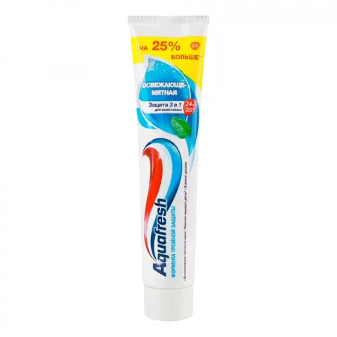 Зуб. паста Aquafresh 125 мл Освіж-М`ятна б/уп