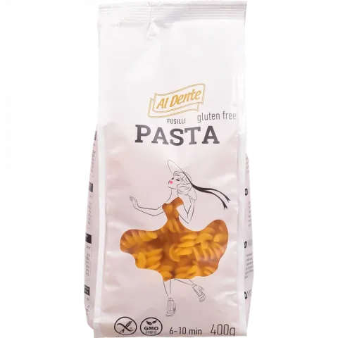 Макарони AL DENTE 400 г Фузіллі б/глютену (Угорщина)