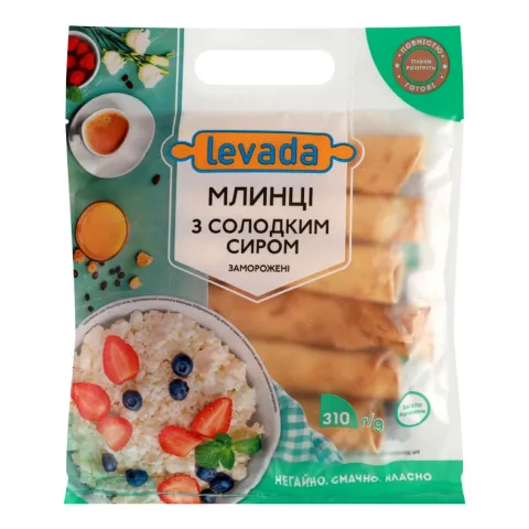 Млинці Левада 310 г з солодким сиром