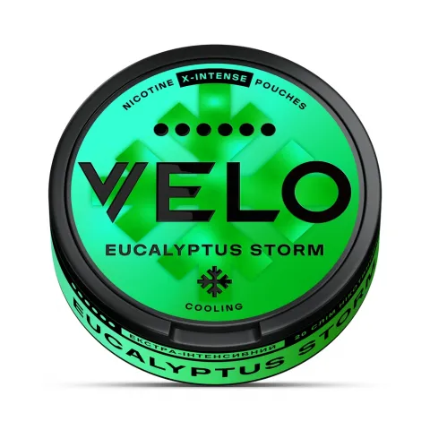 Нікотинові подушечки Velo Eucalyptus Storm