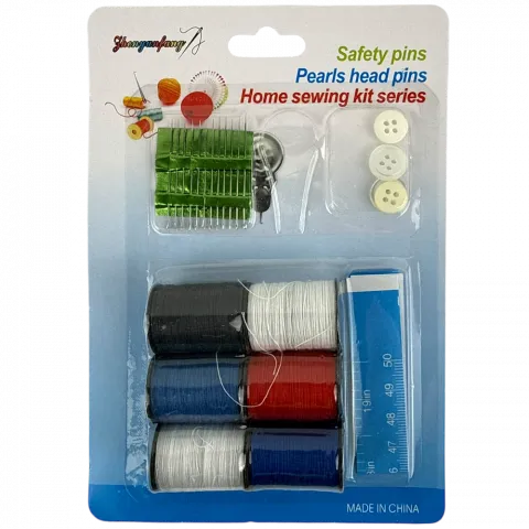 Набір для шиття (нитки 6 шт., голки) арт. 14580-1 И639