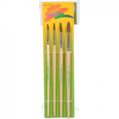 Набір пензлів Поні Peppy Pinto 4 шт. AB-4