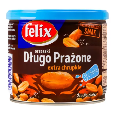 Горішки Felix 120 г з/б  Арахіс солоний смажений та запечений