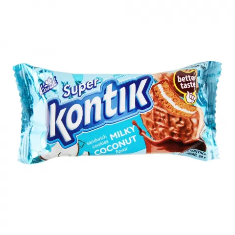 Печ Супер Контік 90 г мол. з кокосом