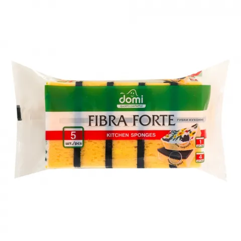 Губки кух. DOMI 5 шт. 0818