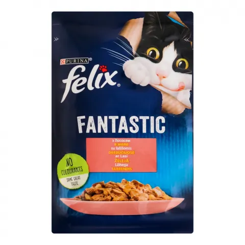 Корм д/котів Фелікс Фантастік 85 г пак. Лосось