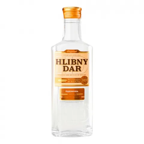 Горілка Хлібний Дар 0,18 л Пшенична