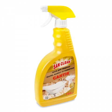 Засіб Сан Клін 750 мл Сантік д/чищення сант. виробів з пульв.
