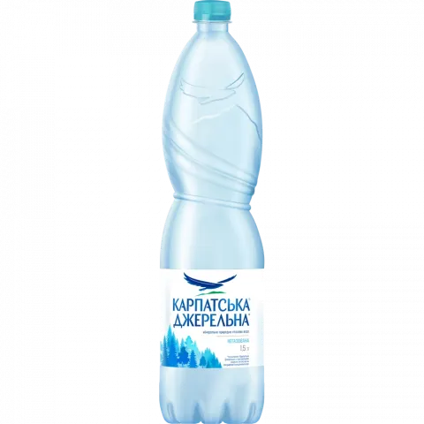 Вода Карпатська джерельна 1,5 л пл. б/газ.