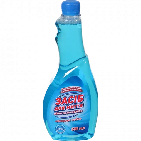 Засіб д/скла 500 мл запаска Яскраве небо