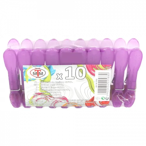 Прищіпки НОВА 10 шт. 3163 MTM