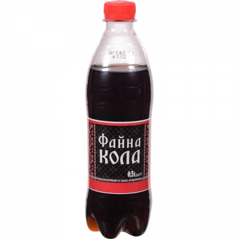 Напій б/алк. Фруктова 0,5 л Файна Кола