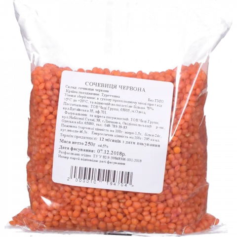 Сочевиця червона 250 г шт.