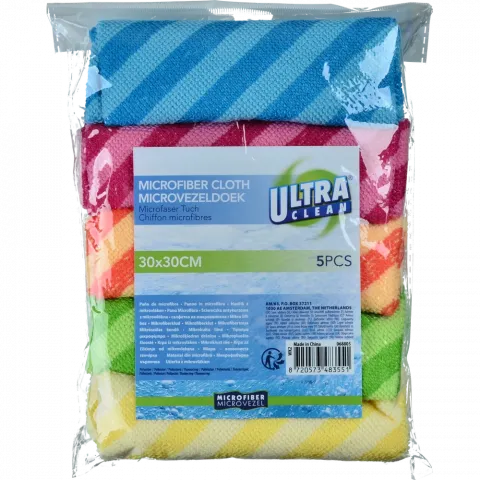 Ганчірки д/прибирання, 5 штук 30X30см WK2000070 И551 (КІН)