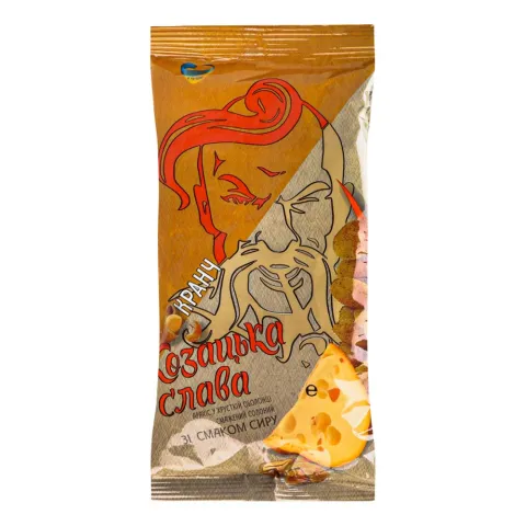 Горішки Козацька слава Арахіс 80 г в обол. зі смаком сиру
